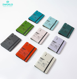 Libreta de Bolsillo Sworld al por Mayor, Tapa Dura de PP, Hojas Sueltas Recargables, Páginas Interiores con Puntos, Organizador Multifuncional - Product Image 3