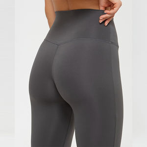 Leggings Deportivos de Mujer, Diseño Moderno, 90% Poliéster, 10% Elastano, Tejido de Punto, Cintura Media, Secado Rápido, Transpirables, para Yoga, Gimnasio y Entrenamiento - Product Image 5