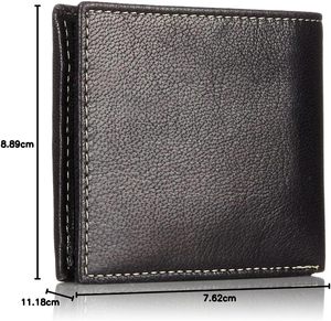 Cartera Corta de Hombre de Alta Calidad, en Cuero Sintético de Microfibra, Duradera, Moderna, con Diseño Personalizado, Múltiples Ranuras para Tarjetas, Práctica, Nueva Llegada, OEM - Product Image 5