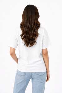 เสื้อยืดฤดูร้อนแบบยูนิเซ็กซ์ สีกรมท่า ผ้าฝ้ายนุ่ม สวมใส่สบาย แขนสั้น ระบายอากาศได้ดี คุณภาพสูง ปรับแต่งโลโก้ได้ พิมพ์ลายซิลค์สกรีน แฟชั่น - Product Image 2