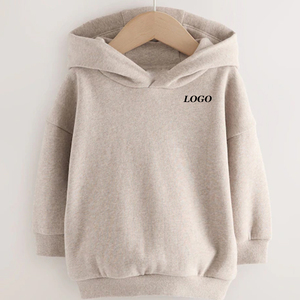 เสื้อฮู้ดโอเวอร์ไซส์แบบเรียบสำหรับเด็กผู้ชาย ผ้าฟลีซระบายอากาศได้ดี คุณภาพสูง ราคาถูก บริการ OEM ออกแบบตามสั่ง สำหรับการสั่งซื้อจำนวนมาก - Product Image 1