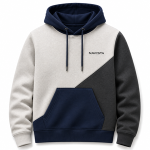 Unisex Winter 100% Cotton Fleece Pullover <b>Hoodie</b> with Oversized Fit Lined Design Eco-Friendly & Breathable Fabric - Product Image 6