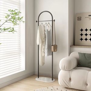 Appendiabiti Autoportante in Metallo Dorato con Base in Marmo, Appendiabiti Multiuso per Camera da Letto e Porta Cappelli - Product Image 3