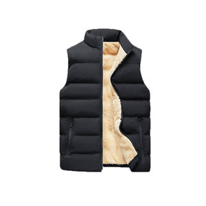 2026 New Design Mens Quilted Padded Jacket Sleeveless <b>Gilets</b> Puffer Body Warmer Vest Plus <b>Lightweight</b> Vest Puffer - Product Image 4