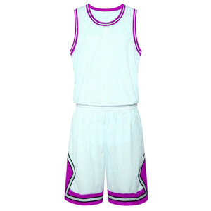 Conjunto de Camiseta y Pantalones Cortos de Baloncesto con Logotipo, Nombre y Número Personalizados para Equipos Deportivos, Ligas, Academias, Entrenamiento y Competencia - Product Image 5