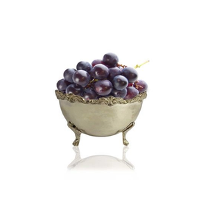 Lavie Creations LCa-54 Restaurants Hôtels Design personnalisé en métal doré Forme arrondie Marbre blanc Écologique Lavable au lave-vaisselle Bols - Product Image 4