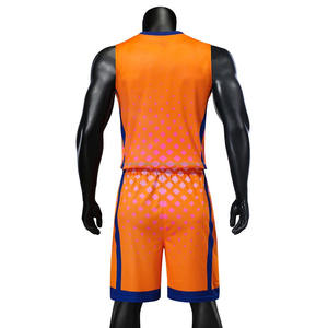 Uniforme de baloncesto Reversible para hombre y mujer, uniforme de baloncesto con sublimación completa, reversible, 2021 - Product Image 5