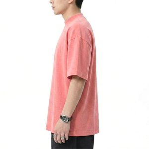 เสื้อยืดผู้ชายไซส์ใหญ่ สีพื้น แขนสั้น คอกลม สไตล์ลำลอง สตรีทแวร์ ผ้าฝ้ายเจอร์ซีย์ 100% ทรงพอดีตัว แห้งเร็ว ระบายอากาศได้ดี - Product Image 3