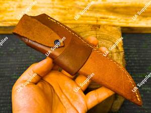 Funda de Cuero Personalizada para Cuchillo, Ligera, Hecha a Mano, de Alta Calidad, para Cuchillos de Hoja Fija, para Camping, Caza y Actividades al Aire Libre, OEM ODM - Product Image 6