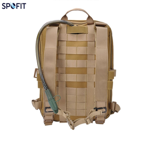 SPOFIT Tactical <b>Backpack</b> Nylon Molle System 20-36L Unisex Softback With Zipper Closure And Webbing Straps - Product Image 3