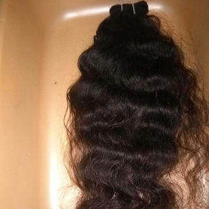 100% Extensions de cheveux humains de donneur indien 12A non traités Afro crépus bouclés vague naturelle lâche vague profonde Styles de boucles italiennes - Product Image 1