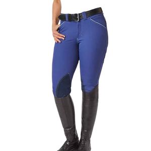 Pantalones de equitación resistentes para todo terreno con costuras reforzadas y diseño multi-bolsillos, pantalones de montar a caballo. - Product Image 1
