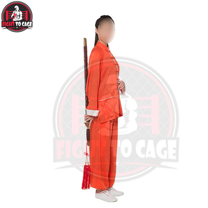 Uniforme de Kung Fu para Mujer, Diseño Único con Logotipo Propio, Ropa de Entrenamiento de Artes Marciales, Hecho a Medida, Superventas - Product Image 3
