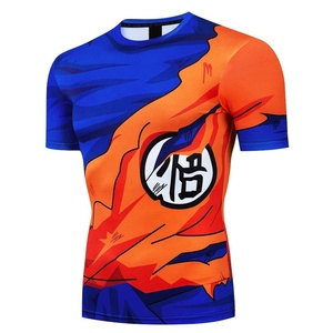 Camiseta Deportiva de Manga Corta para Hombre, Sublimada, para Muay Thai, Fabricante OEM, Antimicrobiana, Poliéster y Elastano Premium - Product Image 1