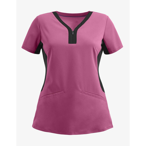 Polyester Made Stretchable Hospital Wear Women <b>Scrub</b> <b>Uniform</b> Sets Latest Design Women's Stylish Medical <b>Scrubs</b> Nursing <b>Uniform</b> - Product Image 2