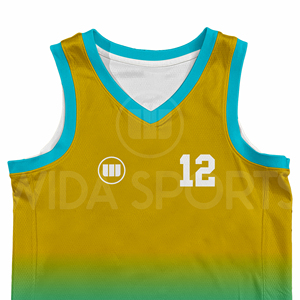 Dernier prix de gros : Ensemble d'entraînement de basketball personnalisé (maillot et short) 100 % polyester, été, grandes tailles, anti-humidité, séchage rapide - Product Image 4