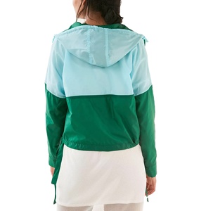 Chaqueta Cortavientos Ligera de Invierno para Mujer, Diseño Personalizado, Impermeable, de Poliéster y Nailon, con Capucha, Estilo de Trabajo Moderno - Product Image 2