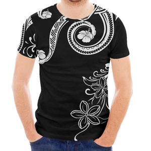 Men's High-Quality Polyester Made <b>T</b>-<b>Shirts</b> Short Sleeve Casual Wholesale Breathable Custom Printed Polynesian <b>T</b> <b>Shirt</b> - Product Image 4