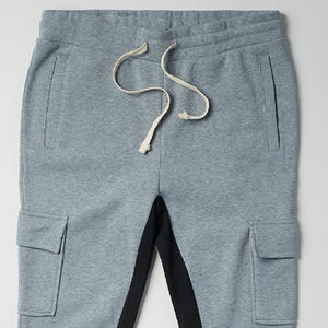 กางเกงจ็อกเกอร์ผู้ชายเอวสูงผ้าแคนวาสลูกไม้ น้ำหนักเบา สวมใส่สบาย ระบายอากาศได้ดี เหมาะสำหรับวิ่งและออกกำลังกาย - Product Image 3