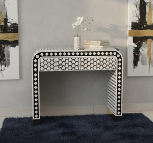 ILAHI's Bone Inlay <b>Drawer</b> Modern Design Agate Detailing <b>Storage</b> Portable Home Furniture - Product Image 6