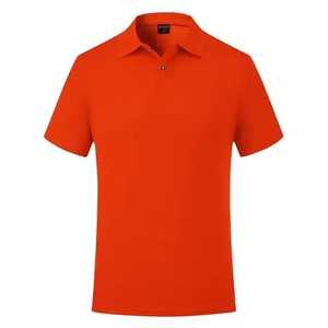 เสื้อโปโลผ้าฝ้าย5% สแปนเด็กซ์สำหรับนักกอล์ฟเสื้อโปโลสีทึบปักโลโก้ได้ตามต้องการดีไซน์ใหม่ - Product Image 2