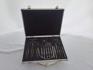Kit de chirurgie ophtalmique manuel en acier inoxydable de 40 pièces, certifié CE, pour l'implantation d'IOL et l'élimination des lentilles de cataracte - Product Image 3