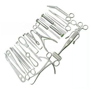 Set di Strumenti Chirurgici Manuali in Metallo per Ostetricia e Ginecologia Professionale - Product Image 1