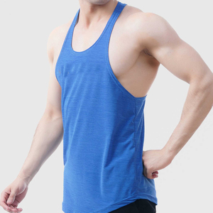 Camiseta sin Mangas Personalizada de Alta Calidad para Hombre, Talla Grande, Transpirable, Cuello Redondo, Deportiva, para Correr, Hacer Ejercicio, Estilo Casual - Product Image 5