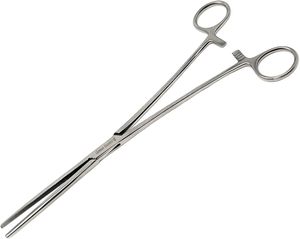 Pince hémostatique manuelle Pean chirurgicale de 6 1/4 pouces, courbée, en acier inoxydable - Product Image 1