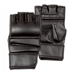 ถุงมือ MMA คุณภาพดีที่สุด แบบครึ่งนิ้ว หนังแท้ ปิดด้วยเวลโคร สีดำแดง สำหรับฝึกศิลปะการต่อสู้ สำหรับผู้ใหญ่ ทั้งชายและหญิง รุ่น 2026 - Product Image 6