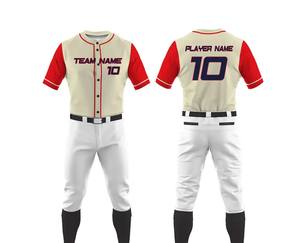 Uniforme de béisbol para hombre de tela suave de primera calidad, precio económico, gran venta, uniforme de béisbol totalmente personalizado con nuevo diseño. - Product Image 2