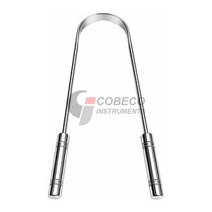 Raspador de Lengua de Acero Inoxidable Pulido, Diseño Moldeado sin Costuras, Fácil de Enjuagar, Sin Acumulación de Residuos - Product Image 5