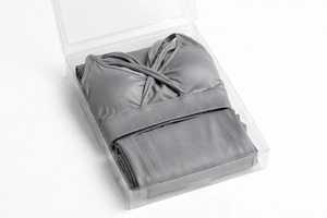 Ensemble 2 pièces côtelé respirant en spandex pour femme : soutien-gorge de sport à bretelles croisées et leggings taille haute sans couture – Tenue de sport active - Product Image 3