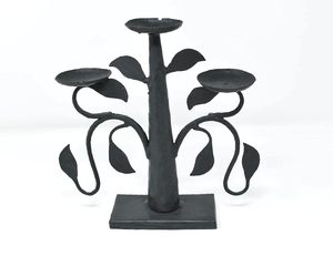 Porte-bougies décoratifs en fonte, idéaux pour la décoration de maison de style farmhouse, décoration intérieure, mariage romantique - Product Image 2