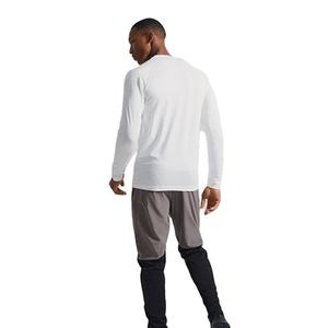 Camiseta Deportiva de Manga Larga para Hombre, Otoño 2024, Logotipo Personalizado al por Mayor, Alta Calidad, Ajuste Delgado, Ligera, Transpirable, para Gimnasio - Product Image 3