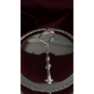 Stainless Steel Table Wear Designing <b>Cake</b> Stand Wire Metal <b>Decorative</b> <b>Cake</b> Stand Wire Base Metal Top <b>Decorative</b> Tabletop <b>Supply</b> - Product Image 3