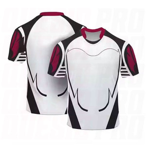Men's Lightweight Breathable Quick Dry Rugby Jersey Athletic Sports Training <b>Shirt</b> Performance Activewear for Practice Match Day - Product Image 6