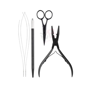 MAGMA BEAUTY MB-ZS-700 Nouvelles pinces à sertir professionnelles pour extensions de cheveux, fixation solide, outil en acier inoxydable de haute qualité - Product Image 1