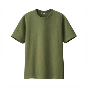 Venta al por mayor Puff impresión camiseta Unisex 100% algodón en blanco camiseta de gran tamaño 100% algodón camisetas de gran tamaño recortada Boxy Tee - Product Image 6