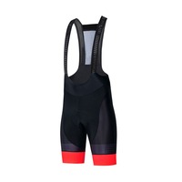 Cuissard de cyclisme pour homme WOSAWE, respirant, séchage rapide, Spandex/Polyester, coussinets en gel 5D, ajusté, 100g, couleur et logo personnalisables, pour l'extérieur