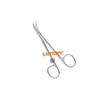 Ciseaux à dissection IRIS sharp/sharp 9 CM Microchirurgie Acier inoxydable Fabriqué avec AISI 420 de source réputée - Product Image 1