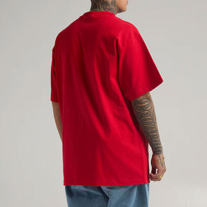 เสื้อยืดสตรีทแวร์พรีเมียมเนื้อหนา ขายส่งจำนวนมาก สั่งทำโลโก้ได้ เสื้อเปล่า ผ้าฝ้าย 300gsm ทรงโอเวอร์ไซส์ ราคาโรงงาน - Product Image 3