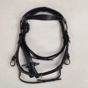 Cómoda Brida Miklem de Cuero para Caballo, para Montar a Caballo - Product Image 1