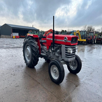 Tracteur agricole multifonctionnel 4x4 à démarrage électrique, automatique, avec pompe, moteur à roulement, moteur 70 CV, transmission par engrenages MF165