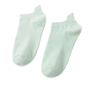 Calcetines de Algodón Ecológicos de Alta Calidad al por Mayor para Mujer, Personalizables con Logotipo, Corte Bajo, en Negro, Blanco, Gris y Rojo, para Niños - Product Image 3