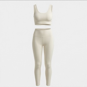 Vêtements de sport pour femmes en tissu extensible assurant un ajustement parfait, ensembles de sport, technologie de séchage rapide, yoga, course à pied, vêtements de sport actifs - Product Image 1