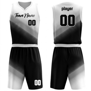 Ensemble d'uniformes de basketball personnalisés pour adultes unisexes, blanc et rose, en jersey respirant en polyester avec transfert thermique, par Alexandria Industries - Product Image 3