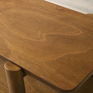 Table basse en bois de style moderne du milieu du siècle <span class=keywords><strong>Metz</strong></span> avec finition noyer - Product Image 4