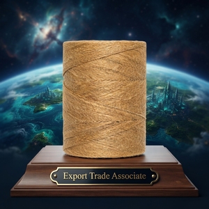 เชือกป่านจู๊ตคุณภาพ CRT หนัก 65 ปอนด์ 1ply ผลิตจากเส้นด้ายป่าน เป็นมิตรกับสิ่งแวดล้อม เหมาะสำหรับการค้าส่งออก ผลิตในบังกลาเทศ - Product Image 1