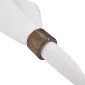 แหวนรองผ้าเช็ดปากงานแต่งงานสุดหรู สไตล์เรียบง่ายแบบชนบท ของตกแต่งโต๊ะ ทำด้วยมือจากเหล็ก - Product Image 5